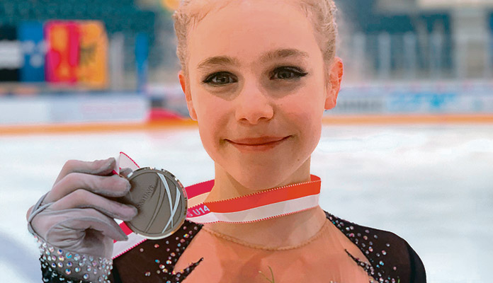 Silbermedaille für Eugenia Sekulovski